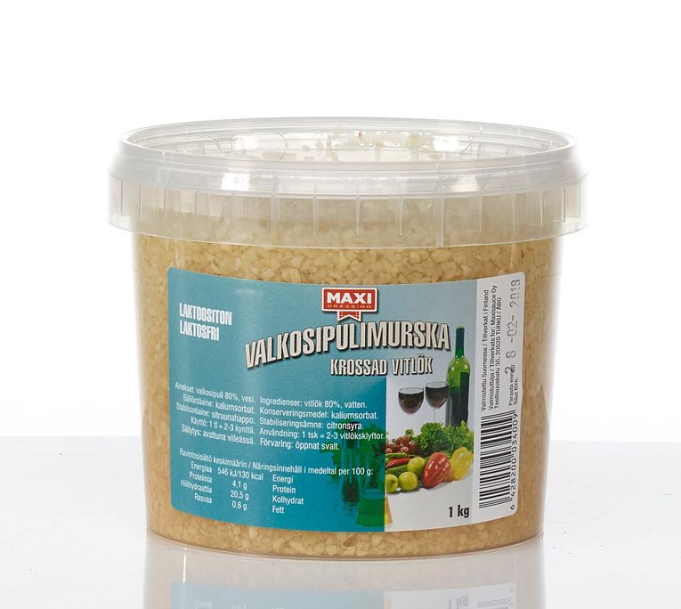 Maxi krossad vitlök 1 kg